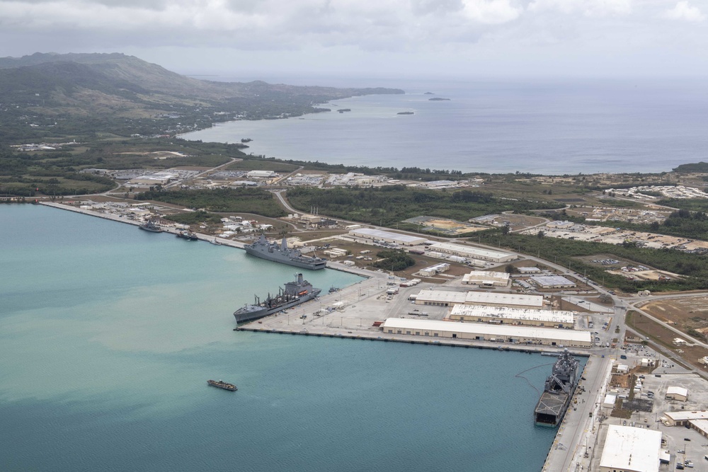 America ESG Operates from Naval Base Guam