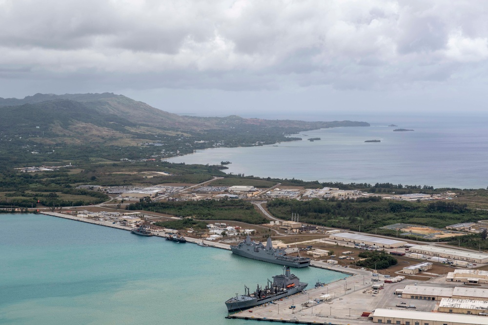 America ESG Operates from Naval Base Guam