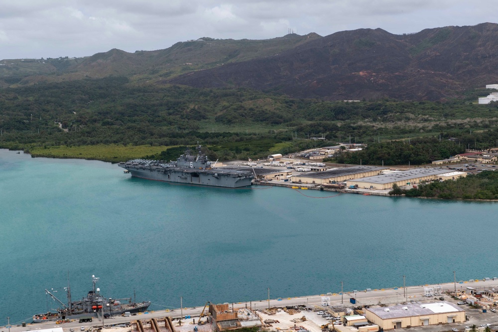 America ESG Operates from Naval Base Guam