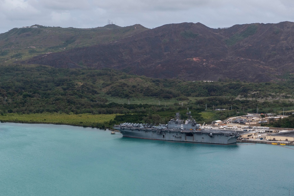 America ESG Operates from Naval Base Guam