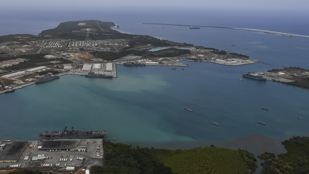 America ESG Operates from Naval Base Guam