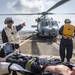 USS McCampbell (DDG 85) conducts flight deck medical training