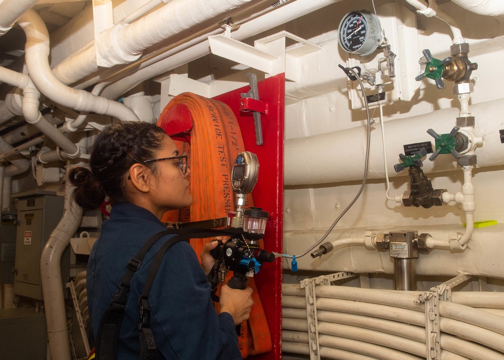 USS Green Bay DC maintenance, March 18, 2020
