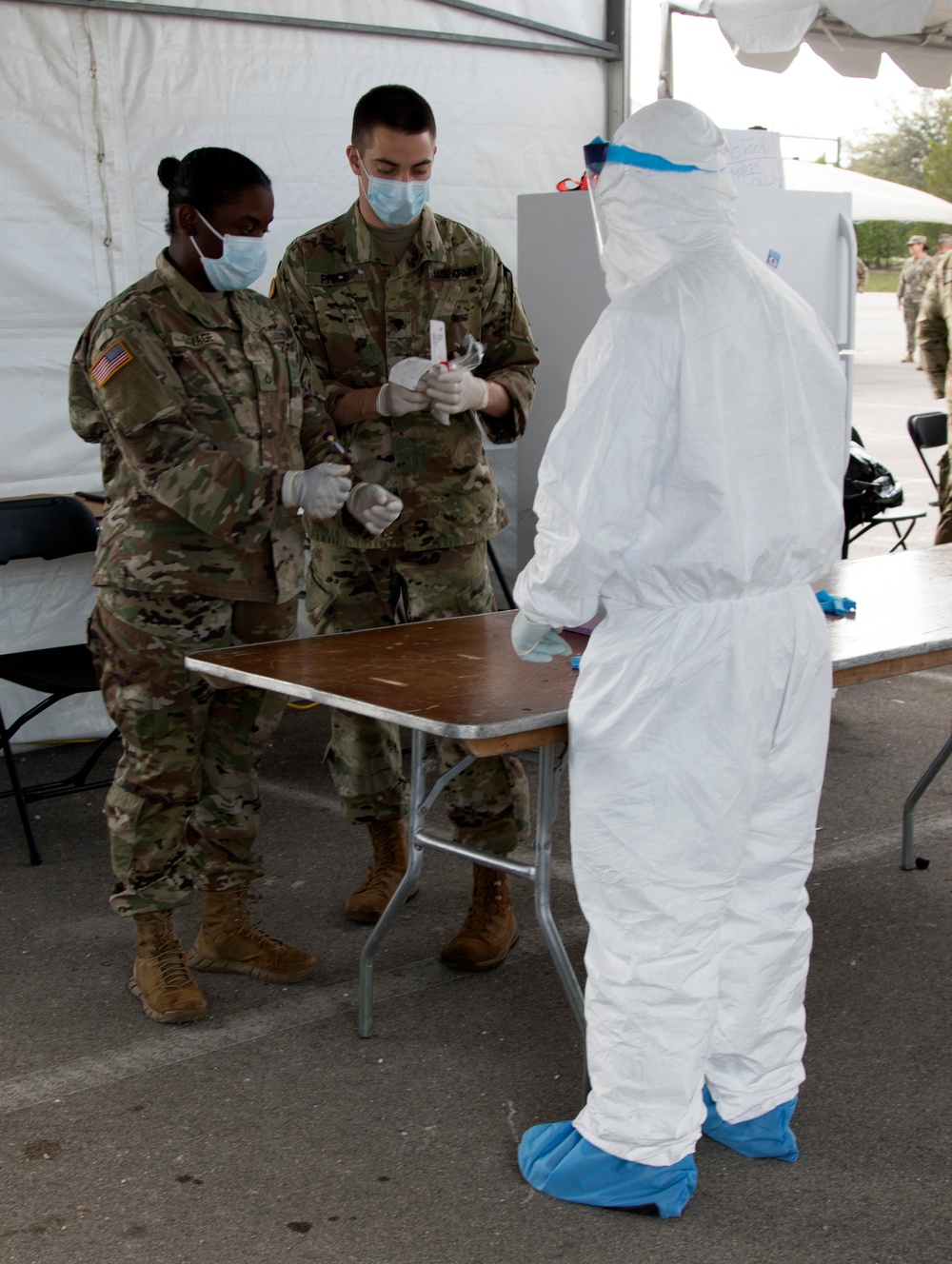 Task Force-Medical Community Based Testing Site Hard Rock Stadium