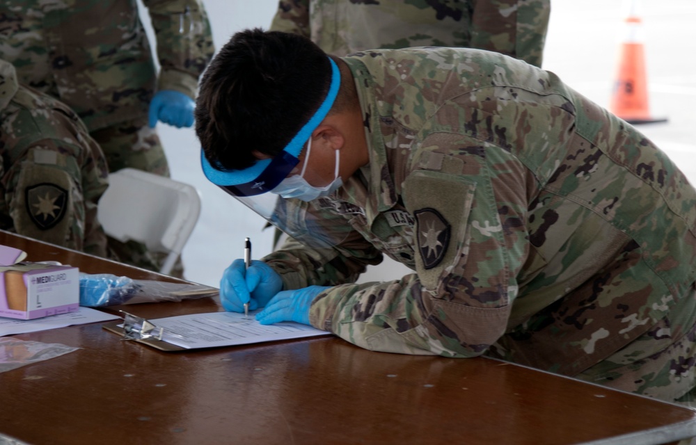 Task Force-Medical Community Based Testing Site Hard Rock Stadium