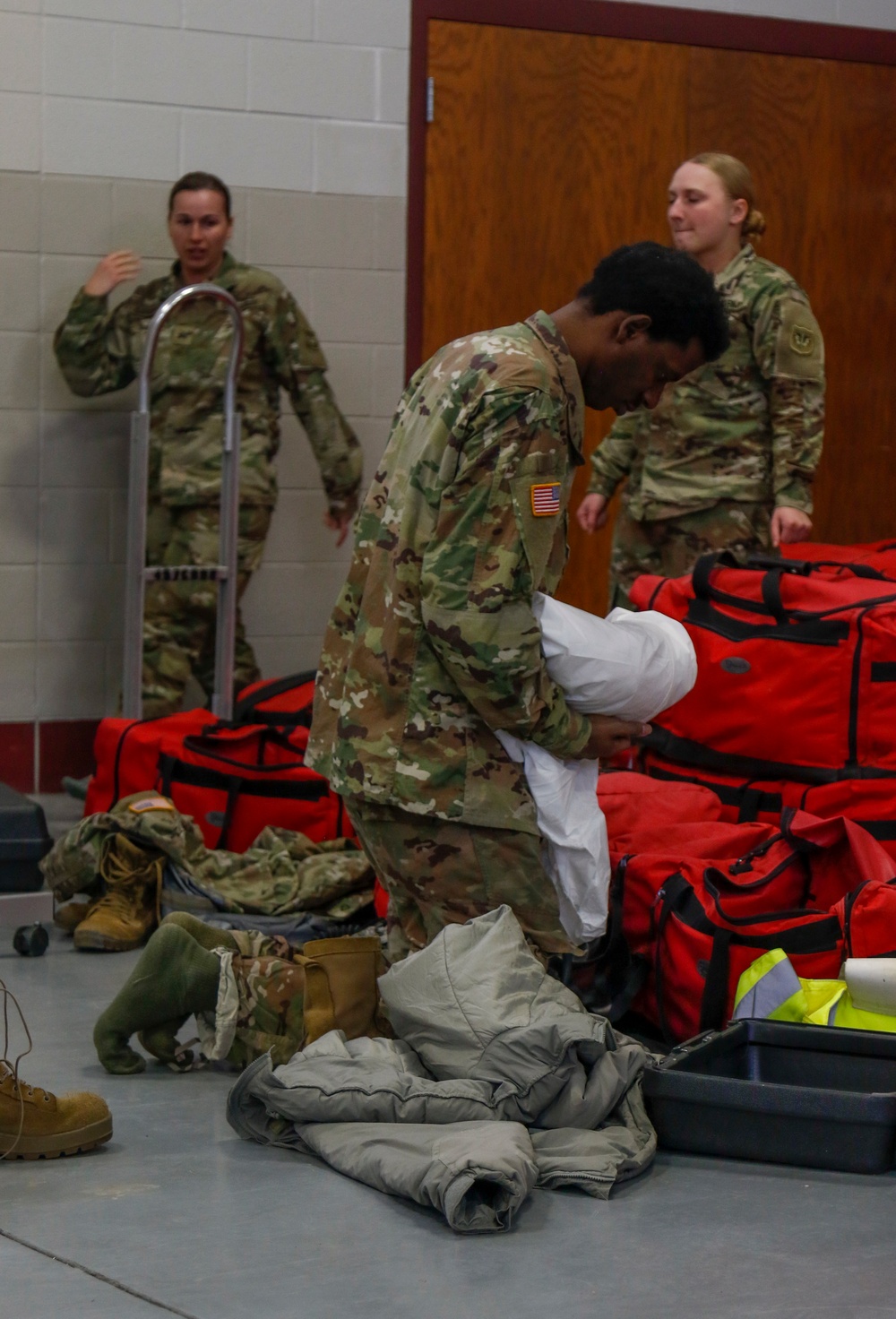 Wisconsin National Guard COVID-19 Response Training