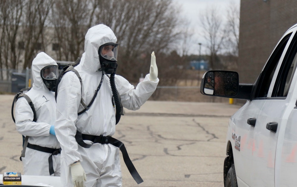 Wisconsin National Guard COVID-19 Response Training