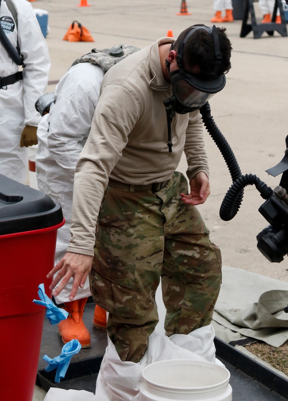 Wisconsin National Guard COVID-19 Response Training