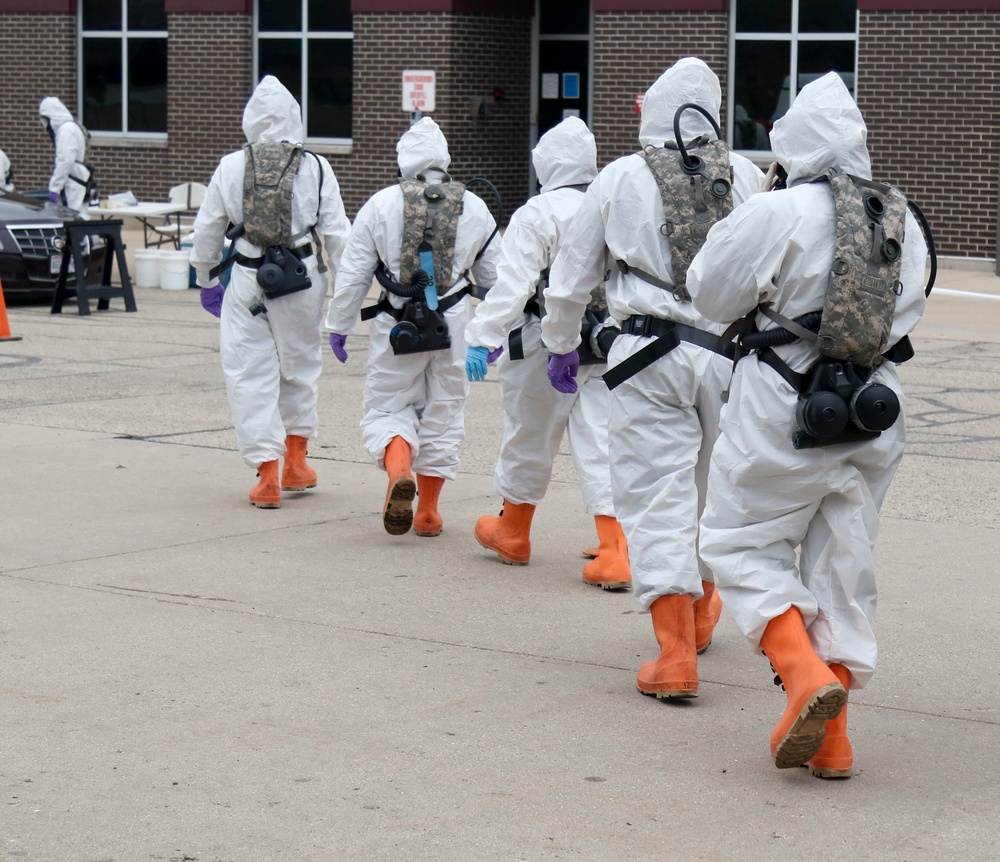 Wisconsin National Guard COVID-19 Response Training