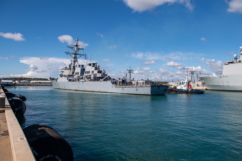 USS Donald Cook begins 10th Patrol in 6th Fleet