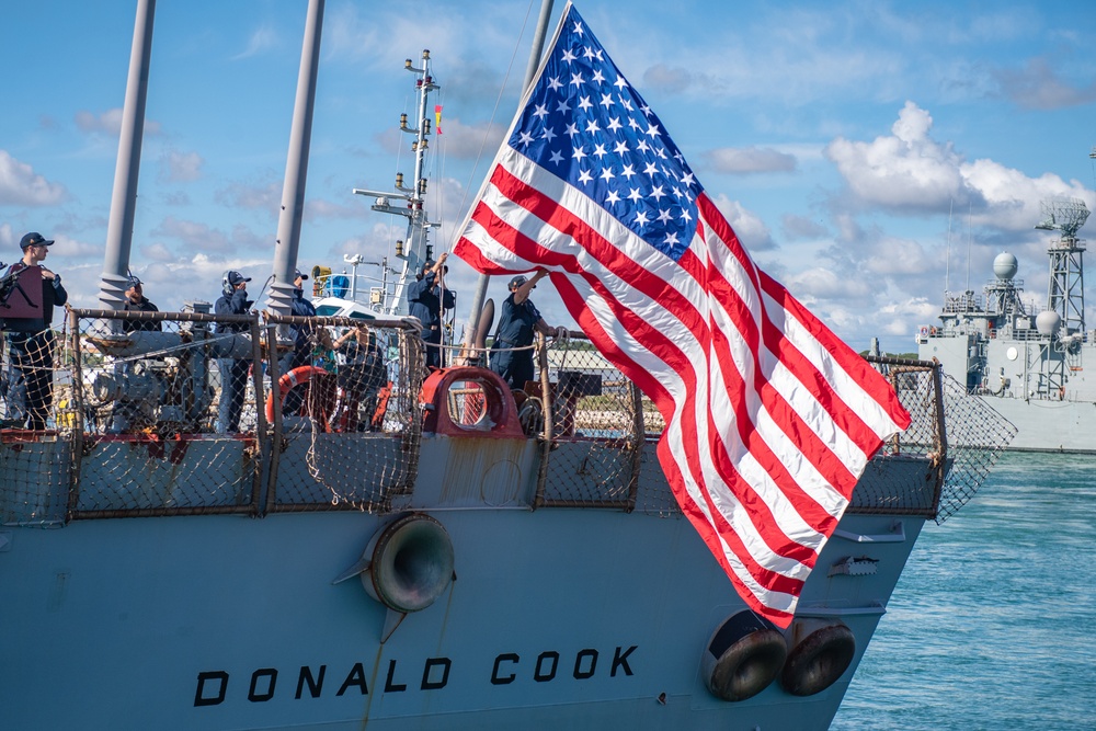 USS Donald Cook begins 10th Patrol in 6th Fleet