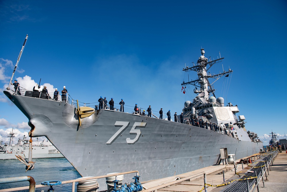 USS Donald Cook Begins 10th Patrol in 6th Fleet