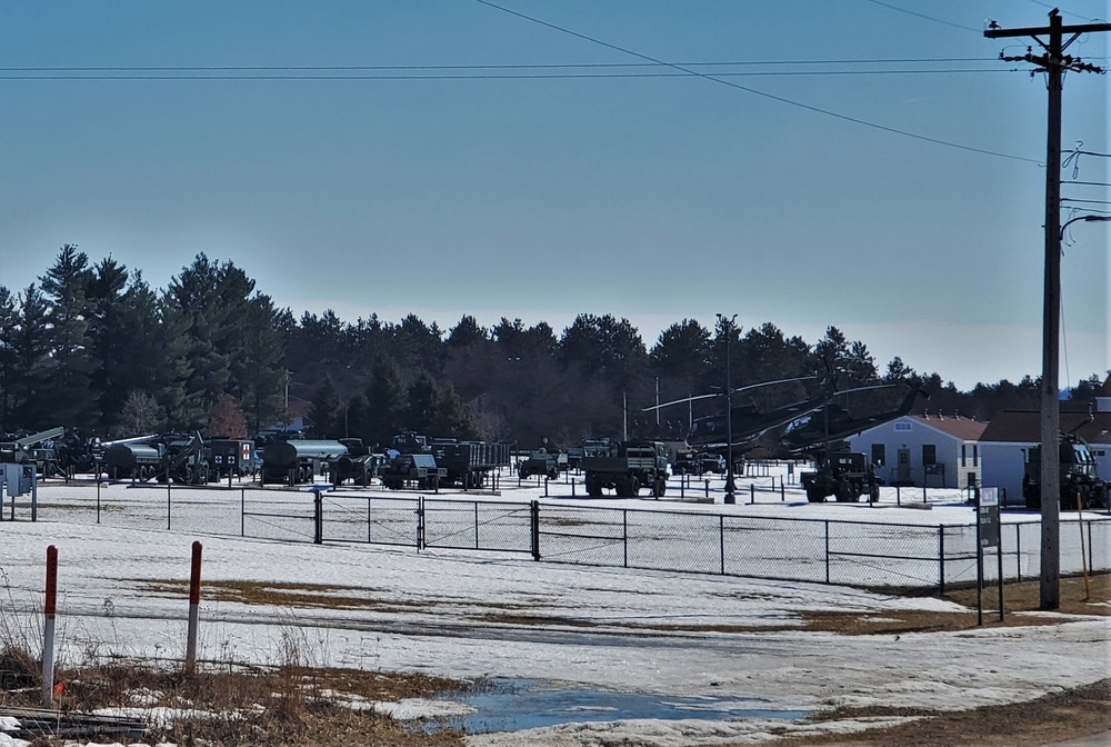 March Views of Fort McCoy Commemorative Area