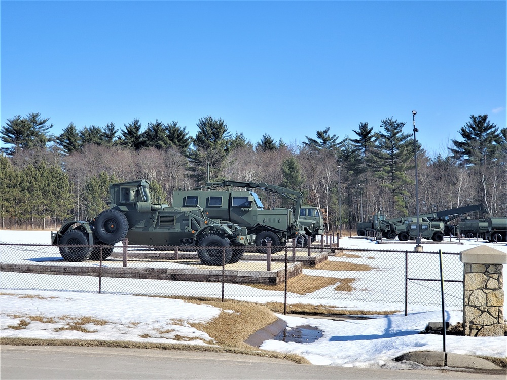 March Views of Fort McCoy Commemorative Area