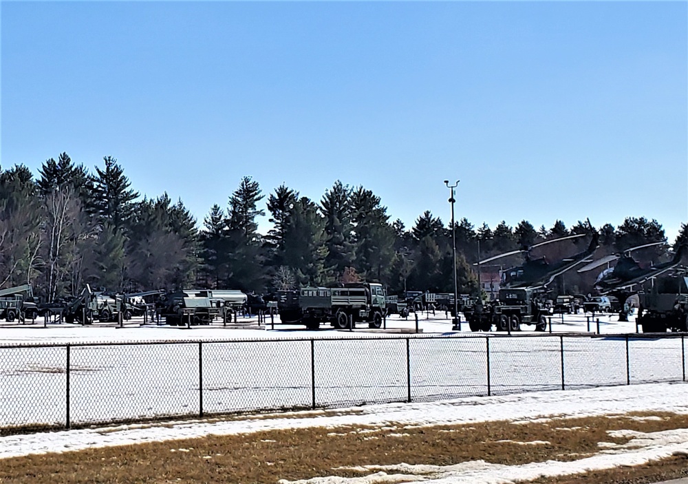 March Views of Fort McCoy Commemorative Area