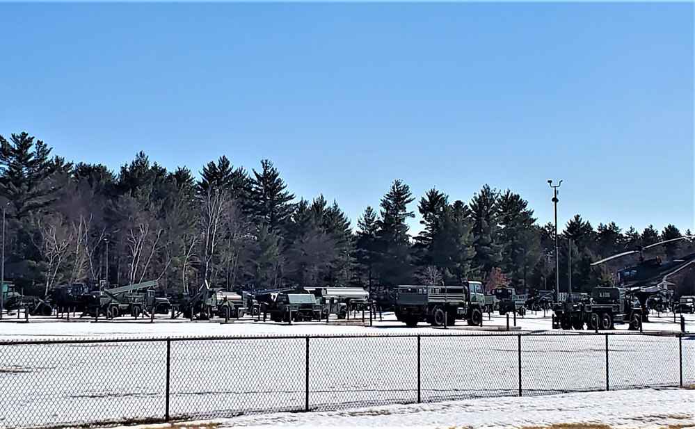 March Views of Fort McCoy Commemorative Area