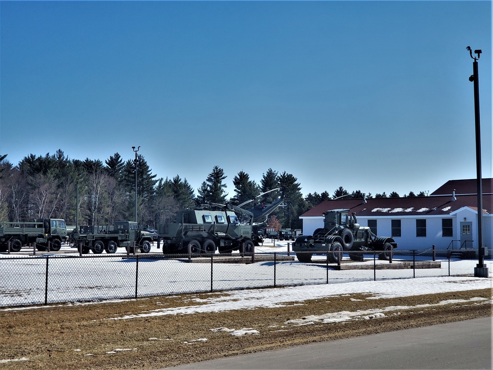 March Views of Fort McCoy Commemorative Area