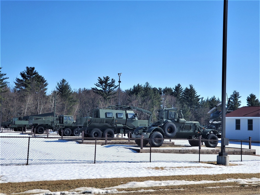 March Views of Fort McCoy Commemorative Area