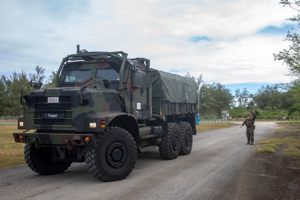 31st MEU, CLB-31 train on Naval Base Guam