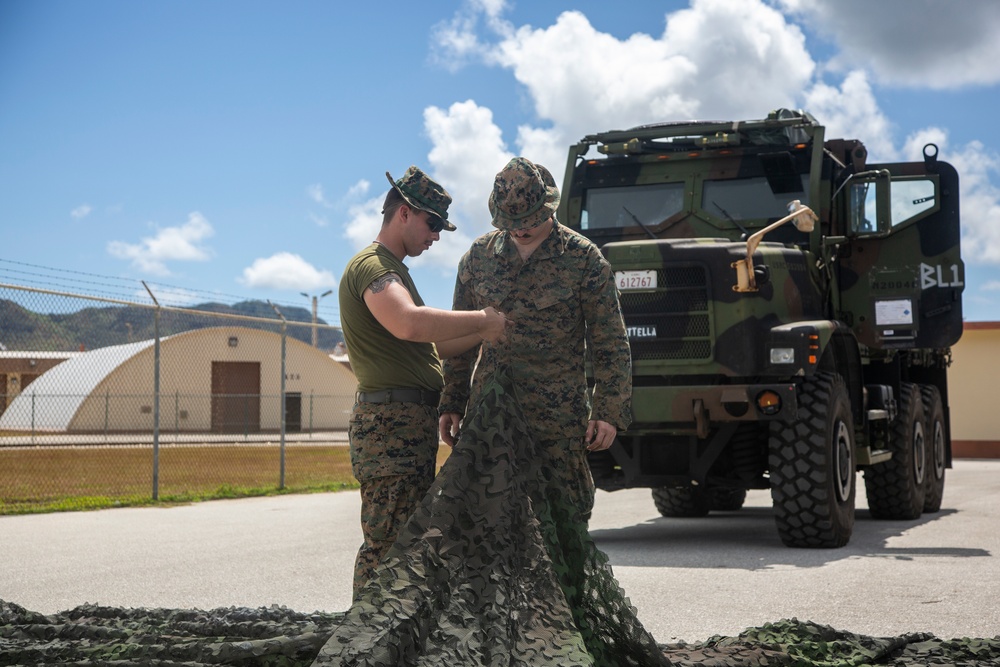 31st MEU, CLB-31 train on Naval Base Guam