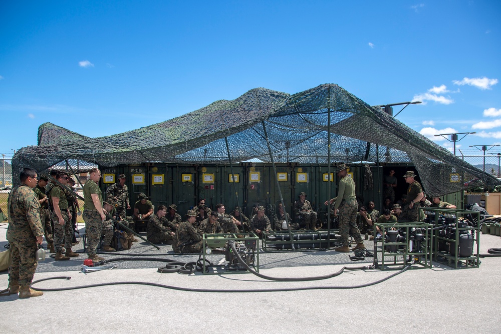 31st MEU, CLB-31 train on Naval Base Guam