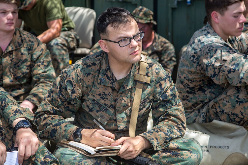 31st MEU, CLB-31 train on Naval Base Guam