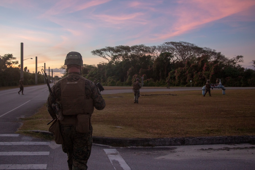 31st MEU, CLB-31 train on Naval Base Guam