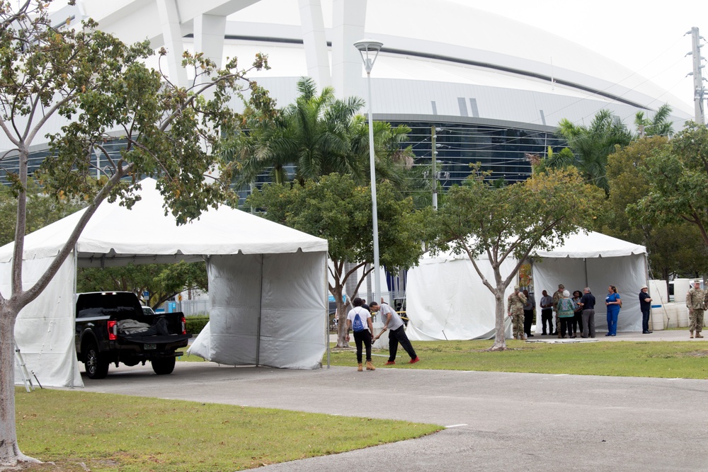 Task Force-Medical Community Based Testing Site Marlins Park