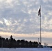 American Flag and Fort McCoy