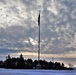 American Flag and Fort McCoy