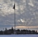 American Flag and Fort McCoy