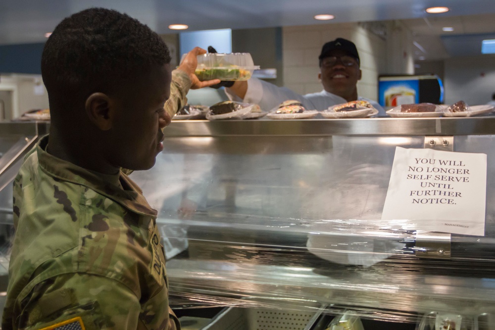 1st Infantry Division takes steps to help prevent the possible spread of COVID-19