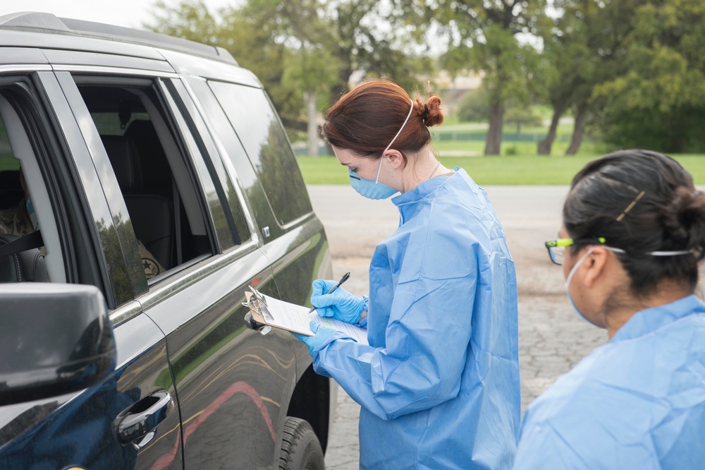 Texas Military Department Prepares to Support Drive-Through COVID-19 Testing