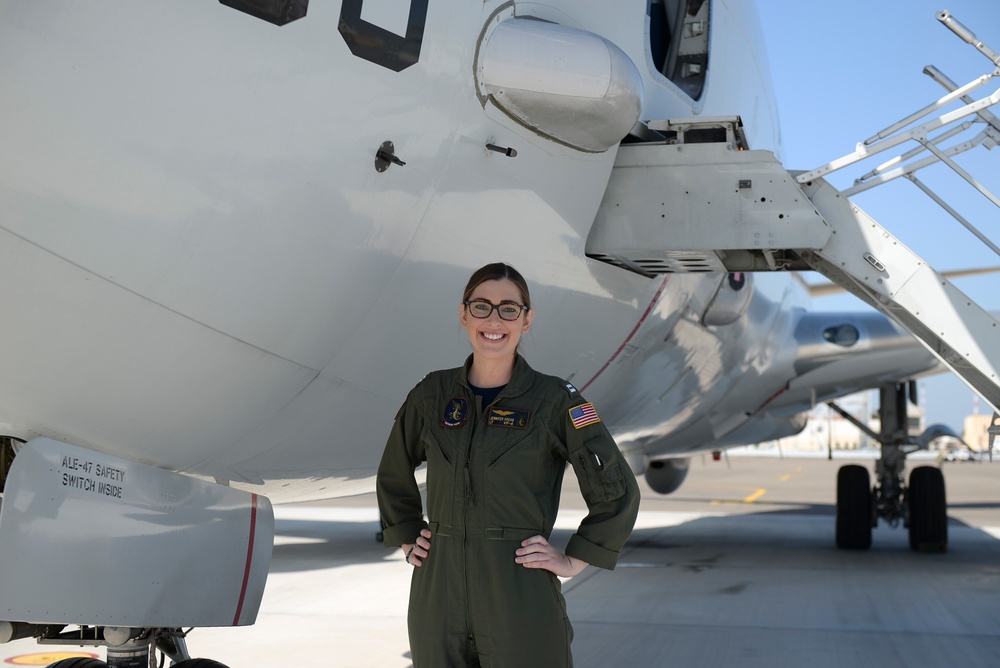 Lt. Jennifer Hogan, Mission Commander aboard Women's Heritage Flight