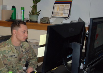 NY National Guard JOC tracks fight against COVID-19