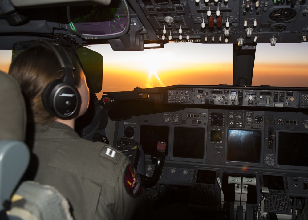 Lt. Kari MacLerran Pilots P-8A