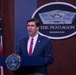SecDef Esper Discusses DoD's Efforts in Response to COVID-19