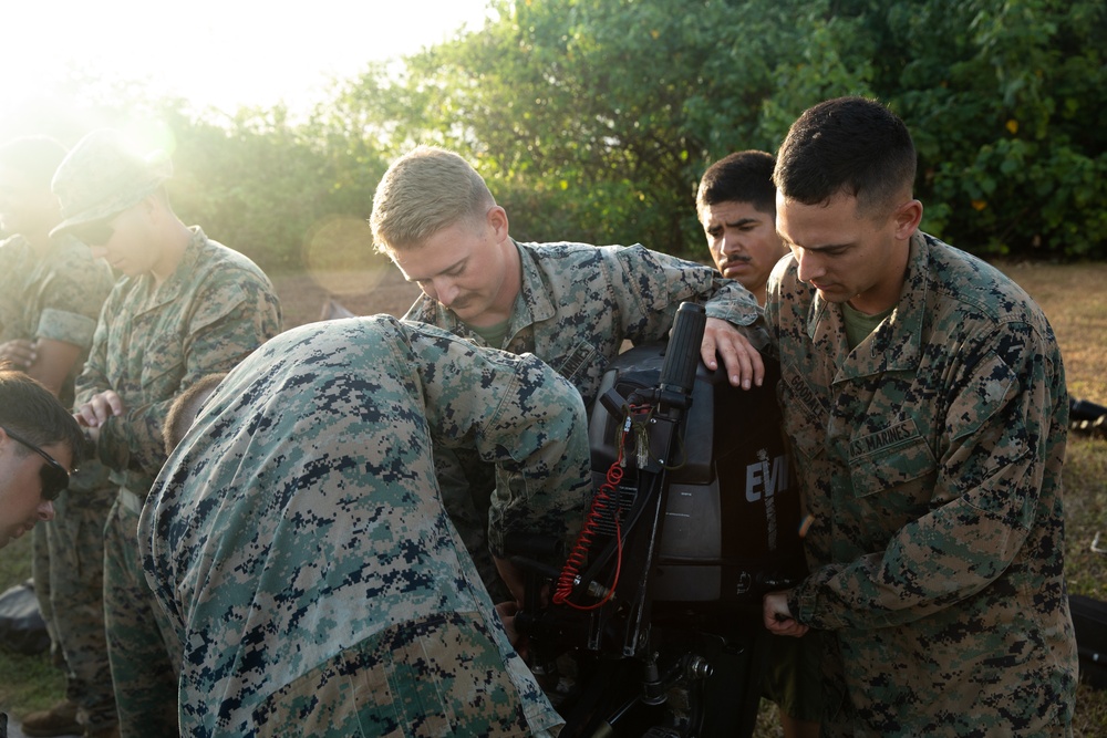 31st MEU small boat company conducts integration exercise with Mark VI patrol boats