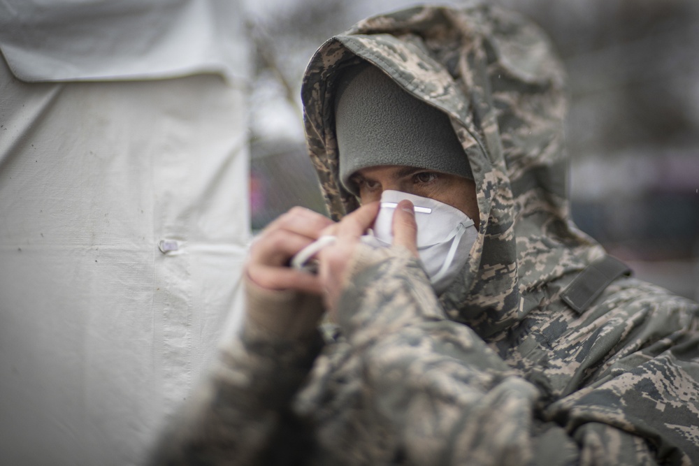 NJ Joint Task Force opens COVID testing site in Holmdel
