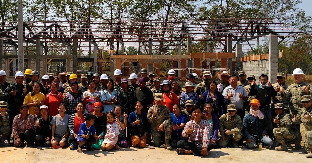 9th Mission Support Command Builds Relationship and Schools in Thailand