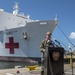 USNS Mercy hosts press conference