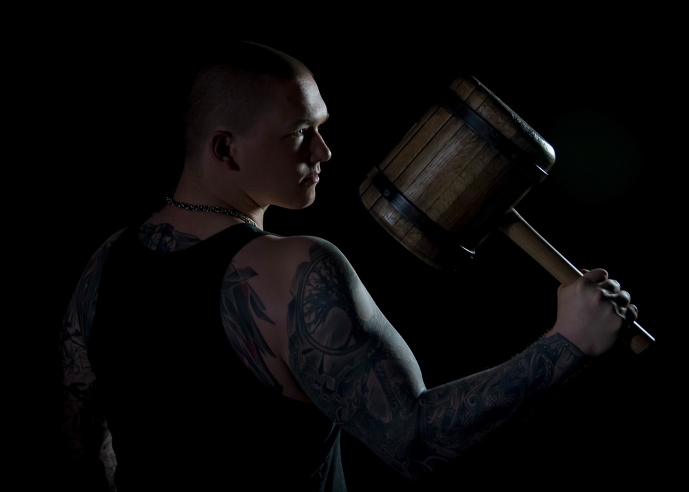 Hill Airman uses arm wrestling to persevere