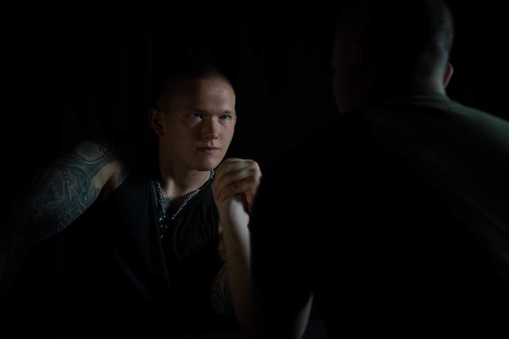 Hill Airman uses arm wrestling to persevere