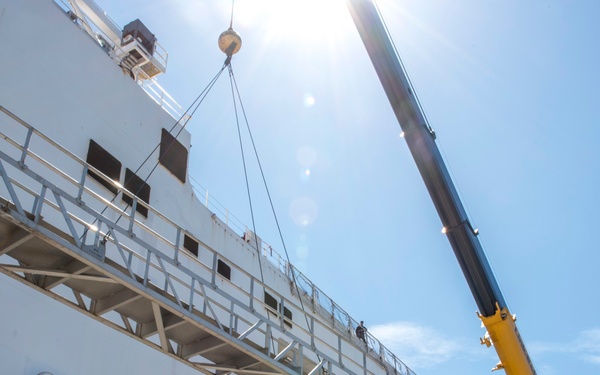 USNS Mercy (T-AH 19) Deploys