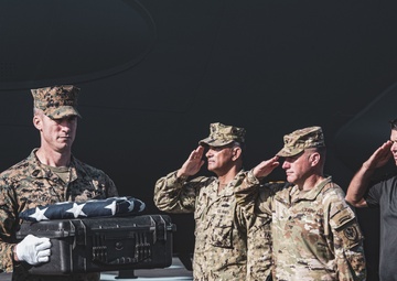 DPAA Conducts Honorable Carry for MIA's found in Socialist Republic of Vietnam