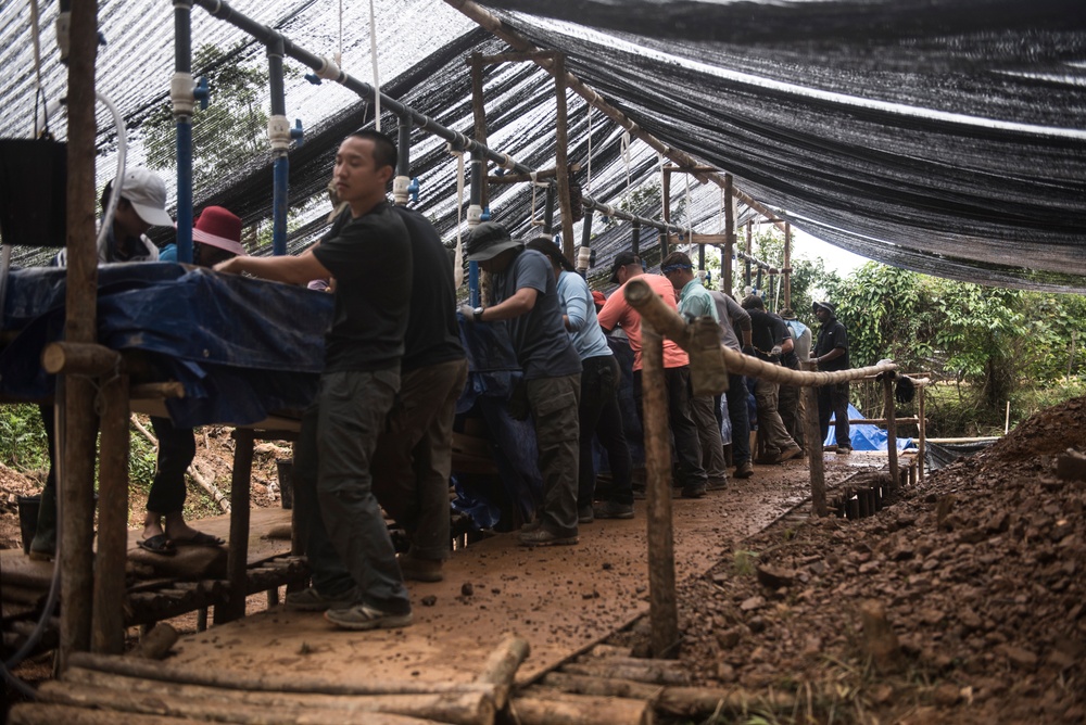 DPAA searches for remains in Ha Tinh Province