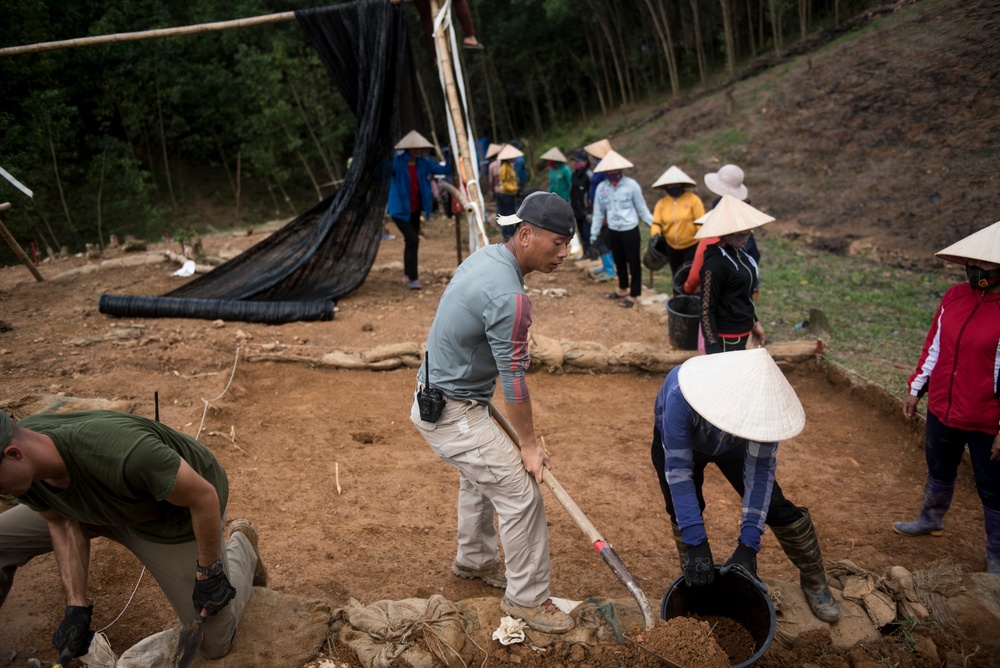 DPAA searches for remains in Ha Tinh Province