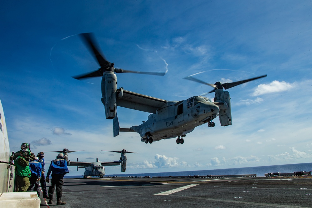 31st MEU, USS America conduct air defense exercise