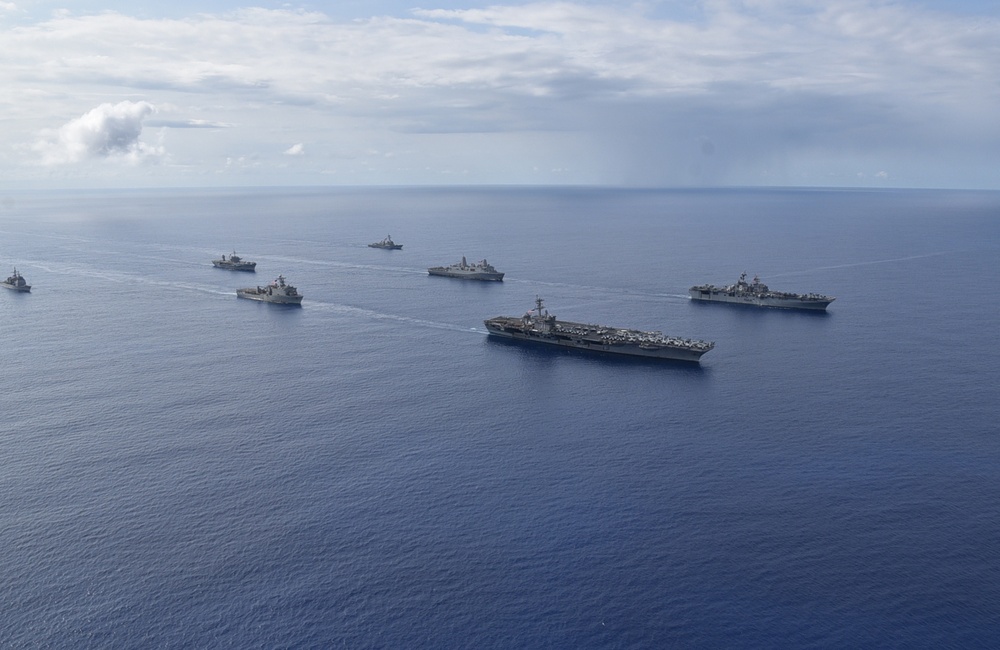 USS Blue Ridge Participates in Expeditionary Strike Group Operations