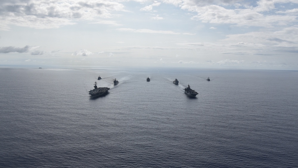 USS Blue Ridge Participates in Expeditionary Strike Group Operations
